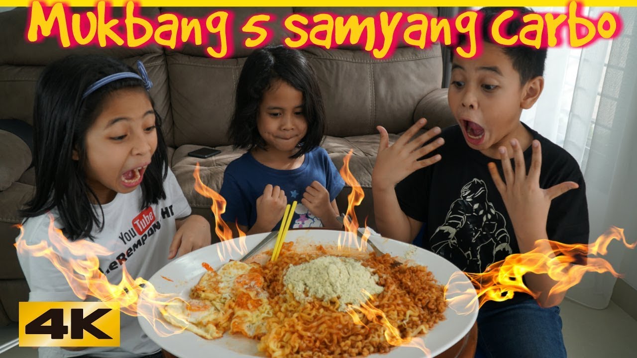 MUKBANG 5 SAMYANG CARBO TERPEDAS❗️ | TheRempongsHD Samyang