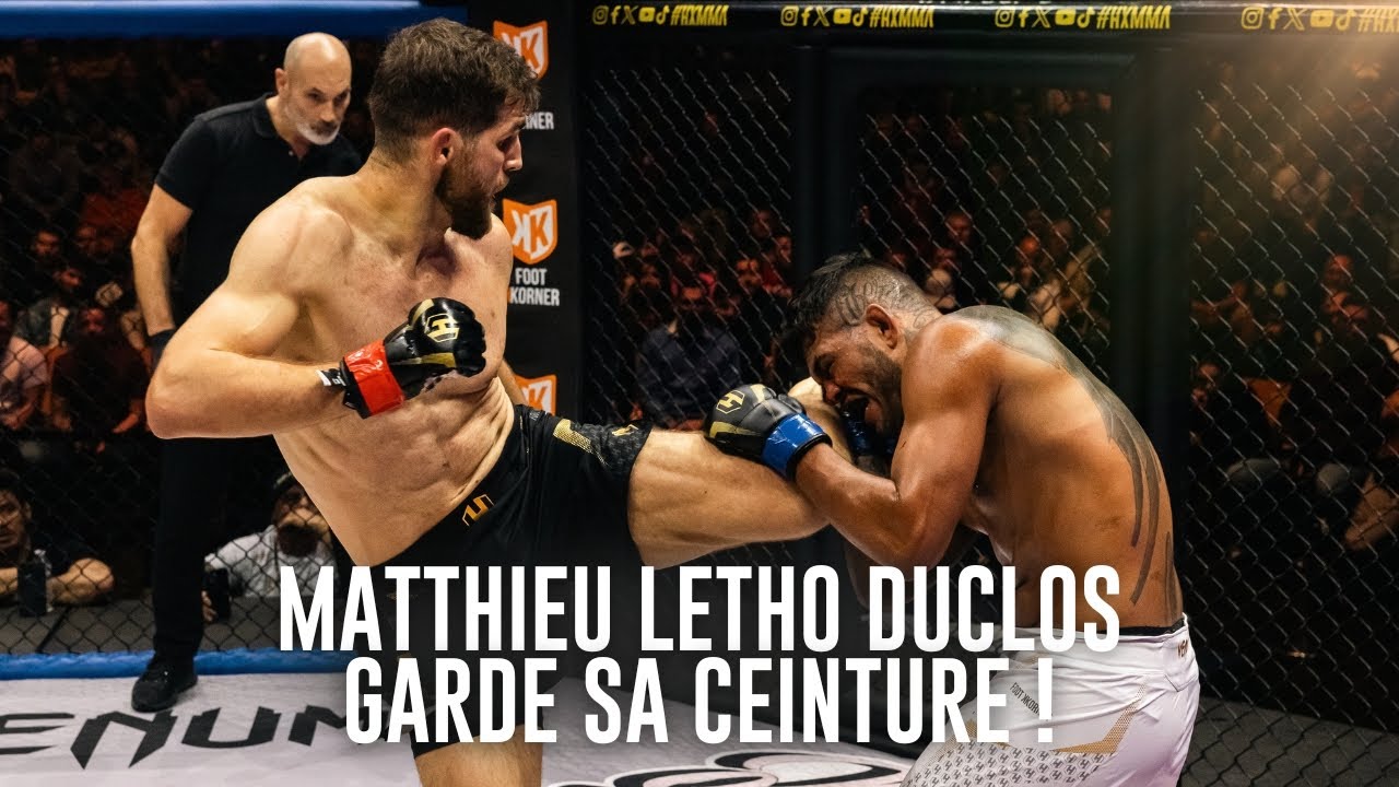 MATTHIEU LETHO DUCLOS vs THIAGO HAYNE (Défense de ceinture !) | FULL FIGHT | HEXAGONE MMA 27