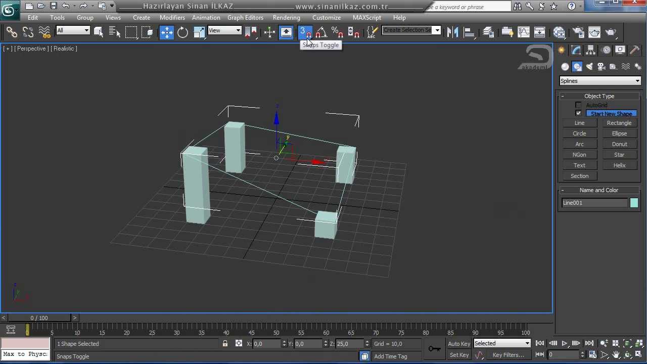 020 3dsMAX - Snap 2 - 2,5 -3