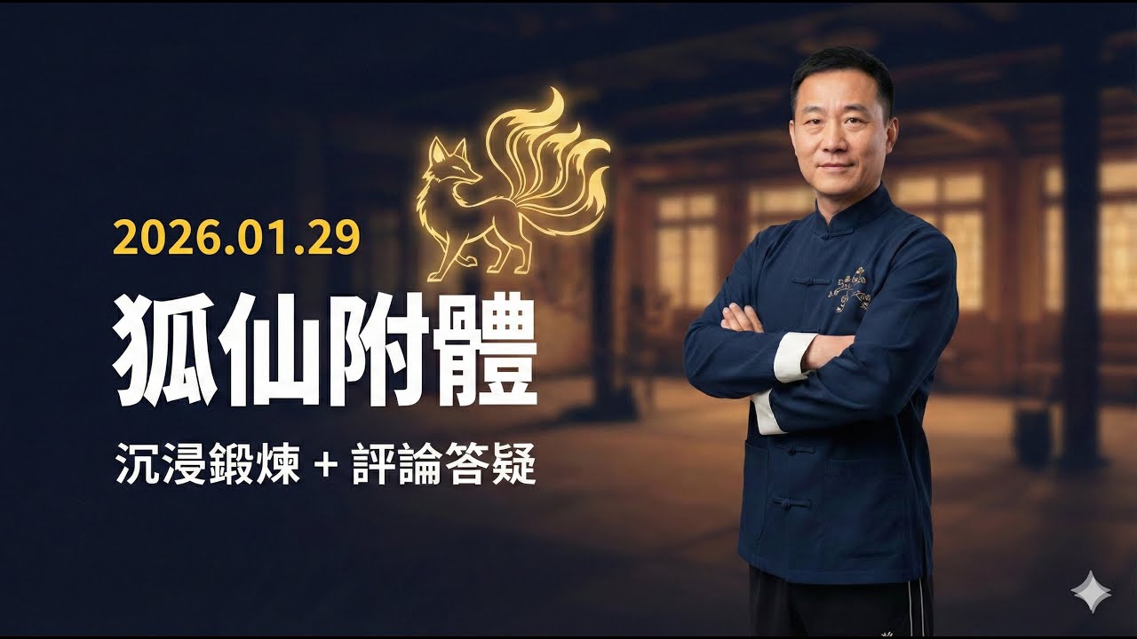 2026.01.29 | 狐仙附體驚魂 + 沉浸式锻炼 + 評論區答疑