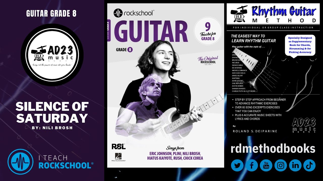 Silence Of Saturday | Guitar Grade 8 RSL 2024
