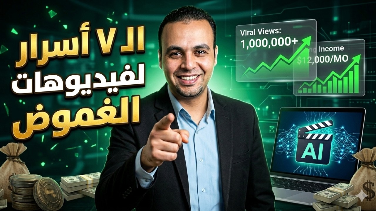 دليلك الكامل للفيديوهات الغامضة: 7 مراحل هتغير محتواك للأبد! 🔥