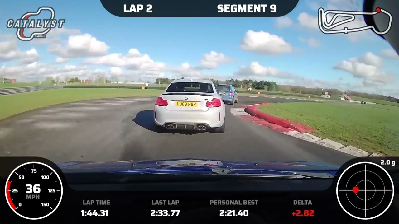 BMW M2 Comp vs 130i vs Clio 197 - Snetterton 300 Track Day