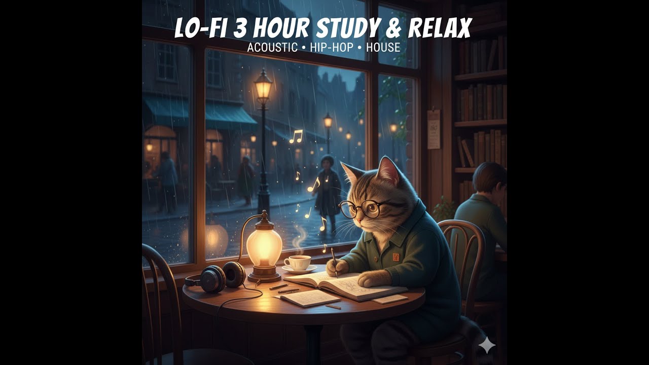 StillWave Chill 🌊 | Lo-Fi Playlist for Focus & Calm (3 Hours)