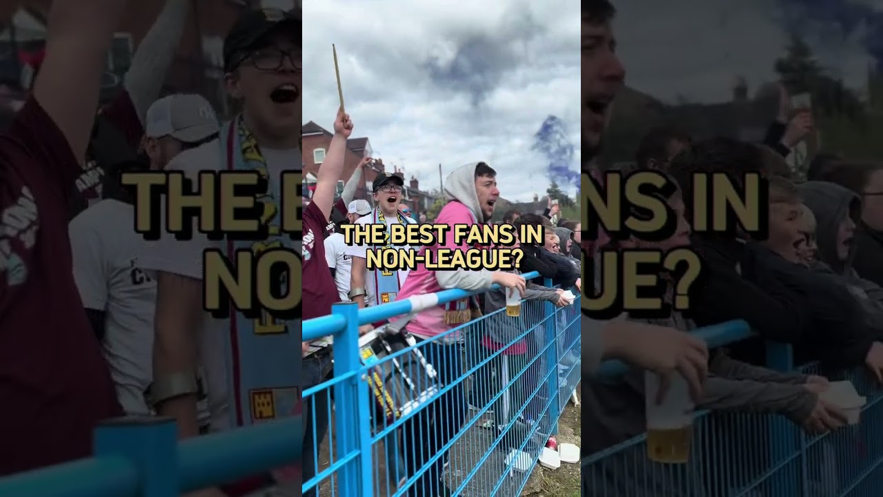 BEST FANS IN NON-LEAGUE!? INCREDIBLE PARTY SCENES as Farnham win the LEAGUE! | #shorts