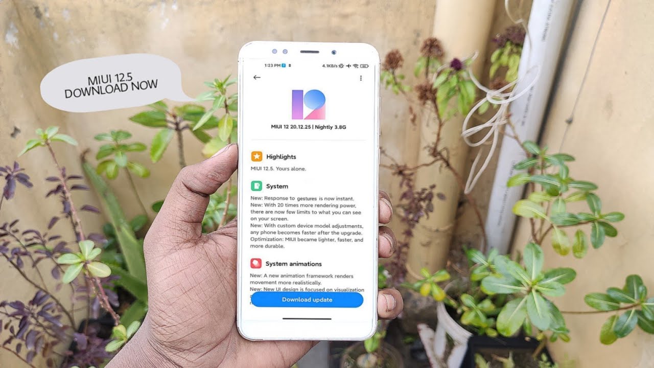 MIUI 12 5 Update Download For Redmi Note 5 & Xiaomi | MIUI 12.5 Download