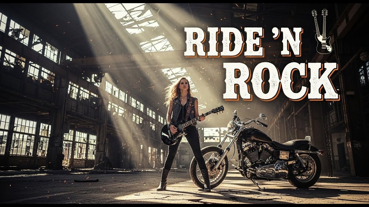 Ride &rsquo;n Rock 🇺🇸🏍️ Burning Asphalt Dreams 🎸 Outlaw Biker Sound 🔥