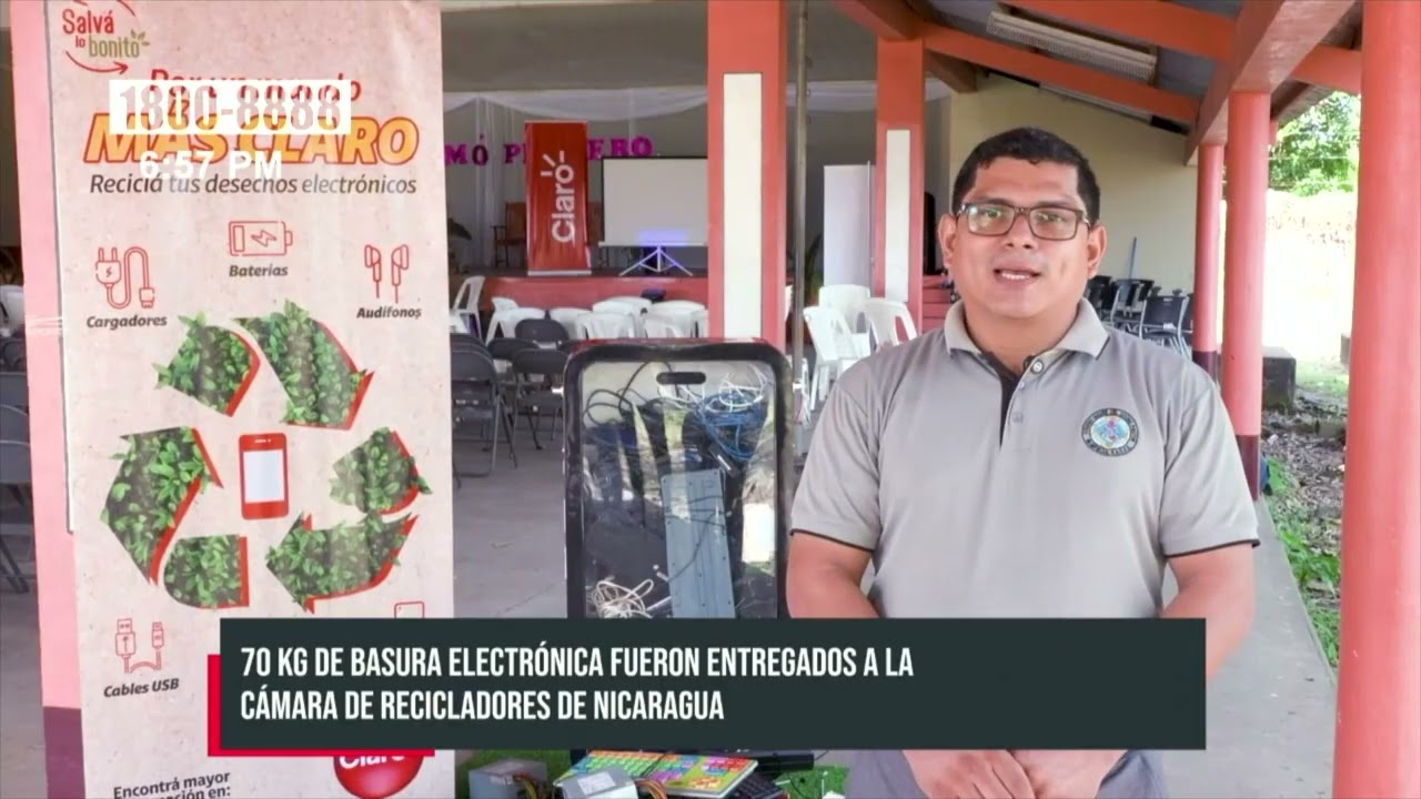 Reciclatón promueve el cuido ambiental en Bluefields