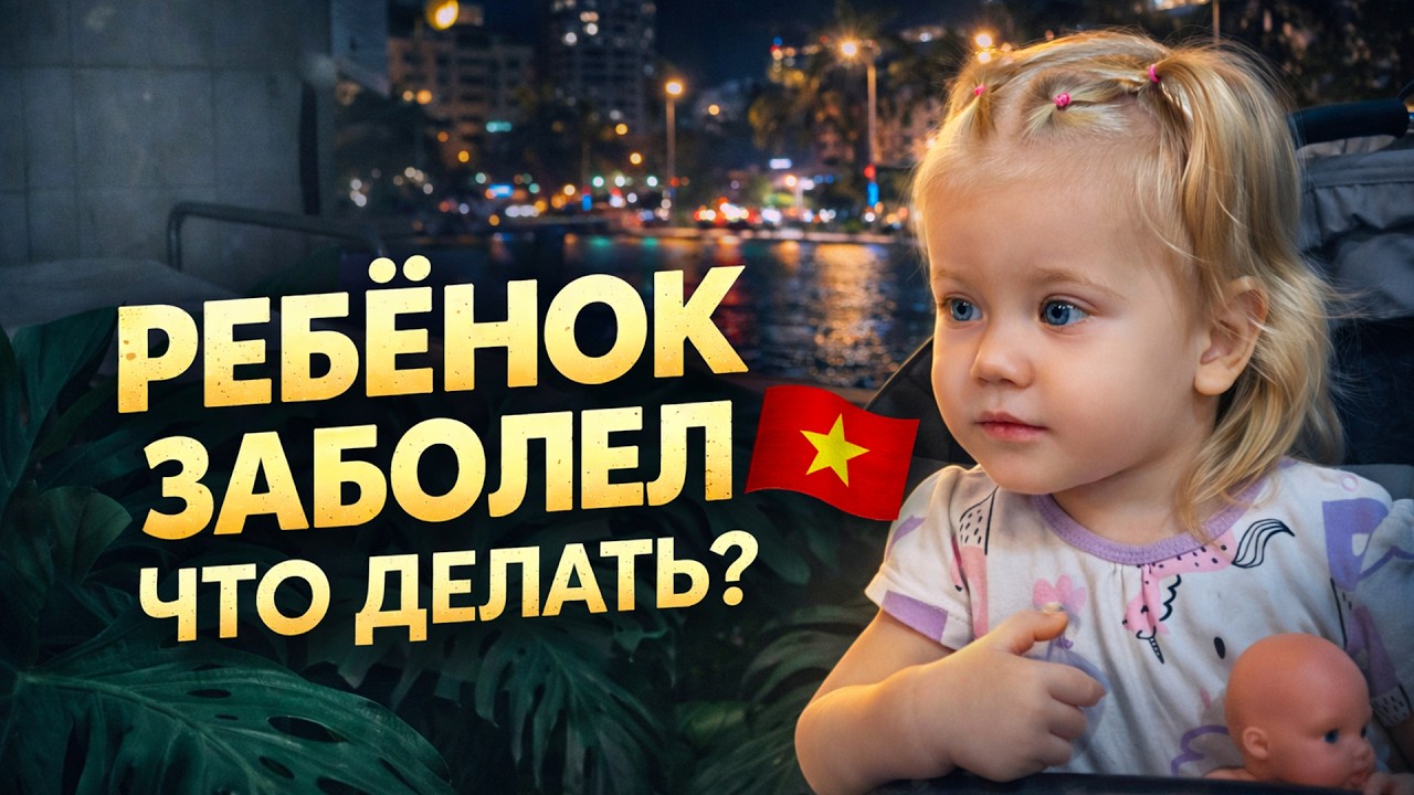 Ребёнок заболел — что делать? 🇻🇳 Вьетнам | Нячанг