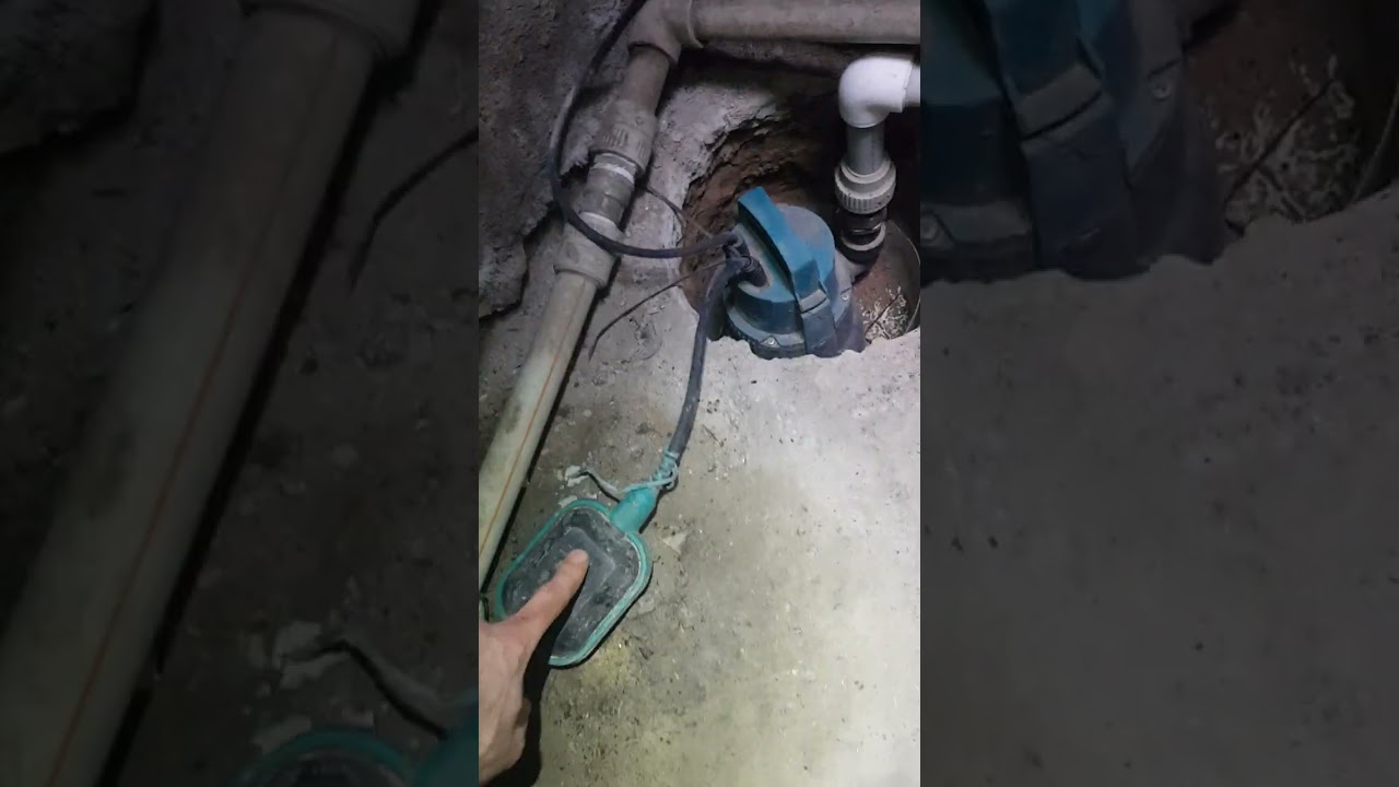 Дренажный аварийный насос. Ошибка 