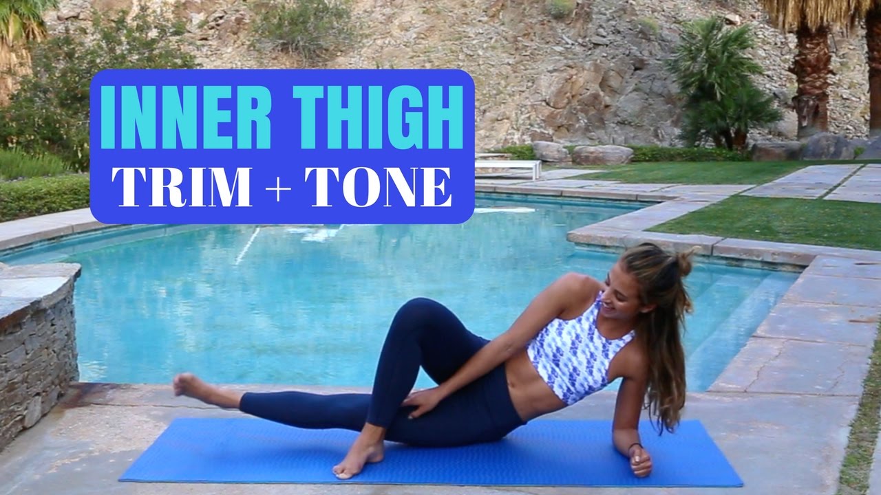 INNER THIGHS TRIM + TONE WORKOUT | Katie Austin