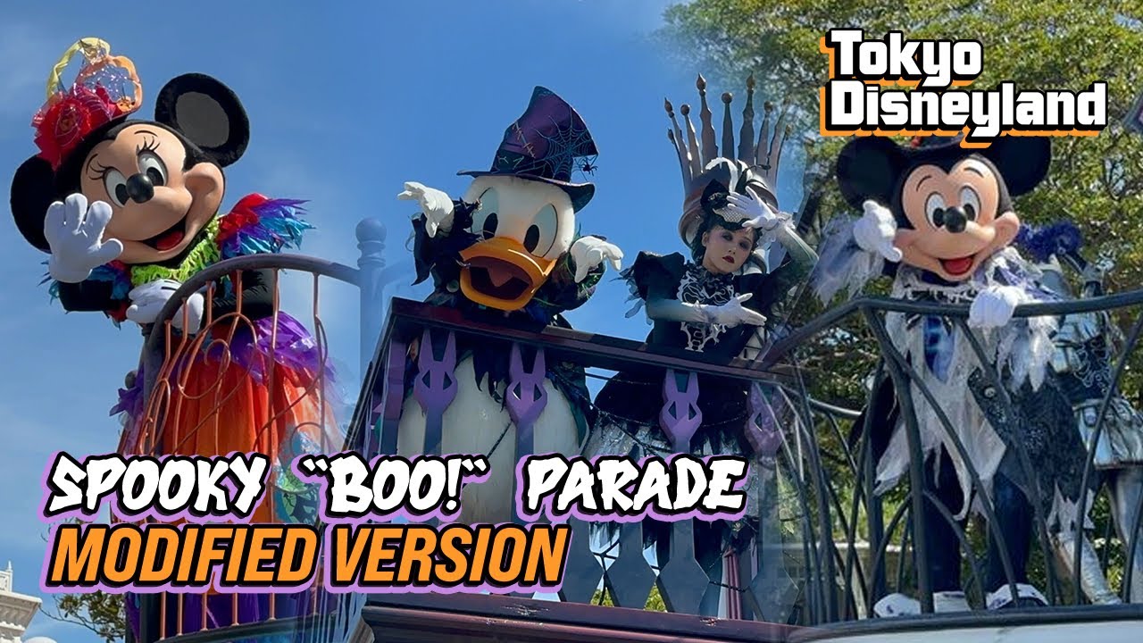 Spooky “Boo!” Halloween Parade 2023 - Modified Version at Tokyo Disneyland