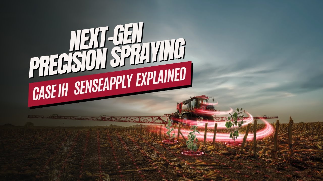 Case IH SenseApply Explained — Next-Gen Precision Spraying