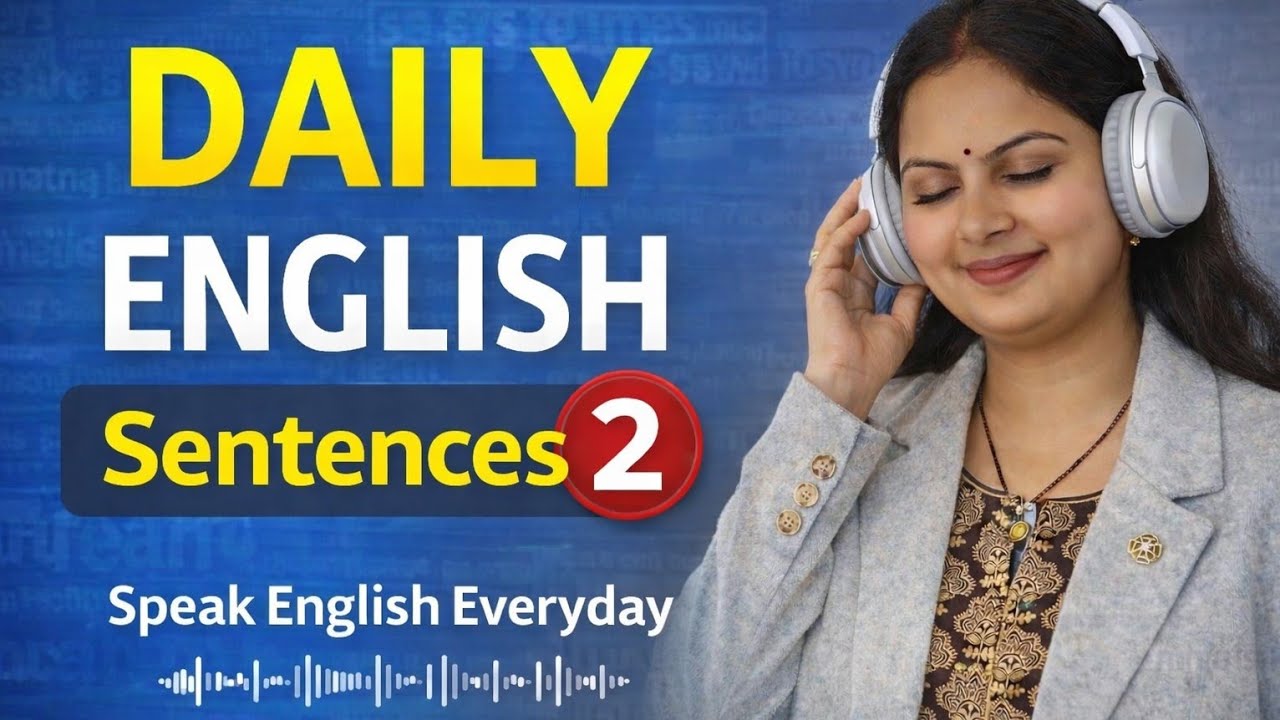 Learn Daily Use English Sentences | Hindi to English Explanation | Spoken English Practice 