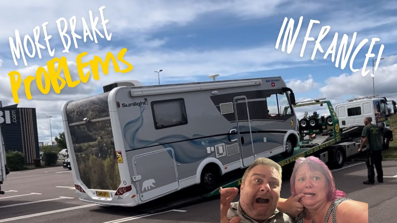 More brake problems on our motorhome in North France!