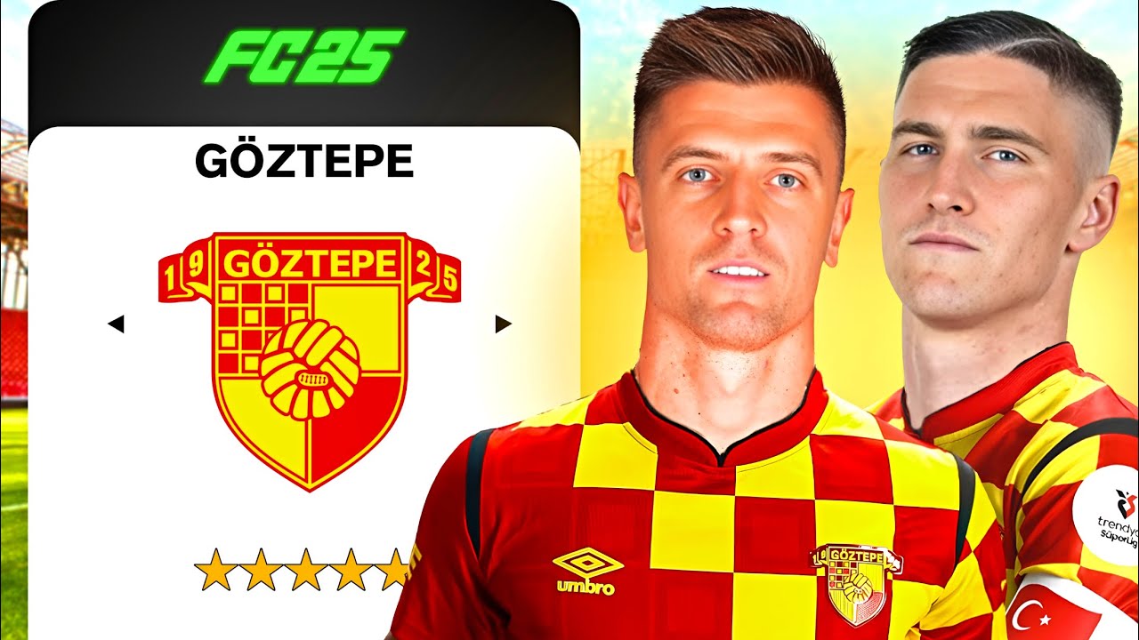 GÖZTEPE'Yİ ŞAMPİYON YAPIYORUZ! // EA FC 25 REBUİLD