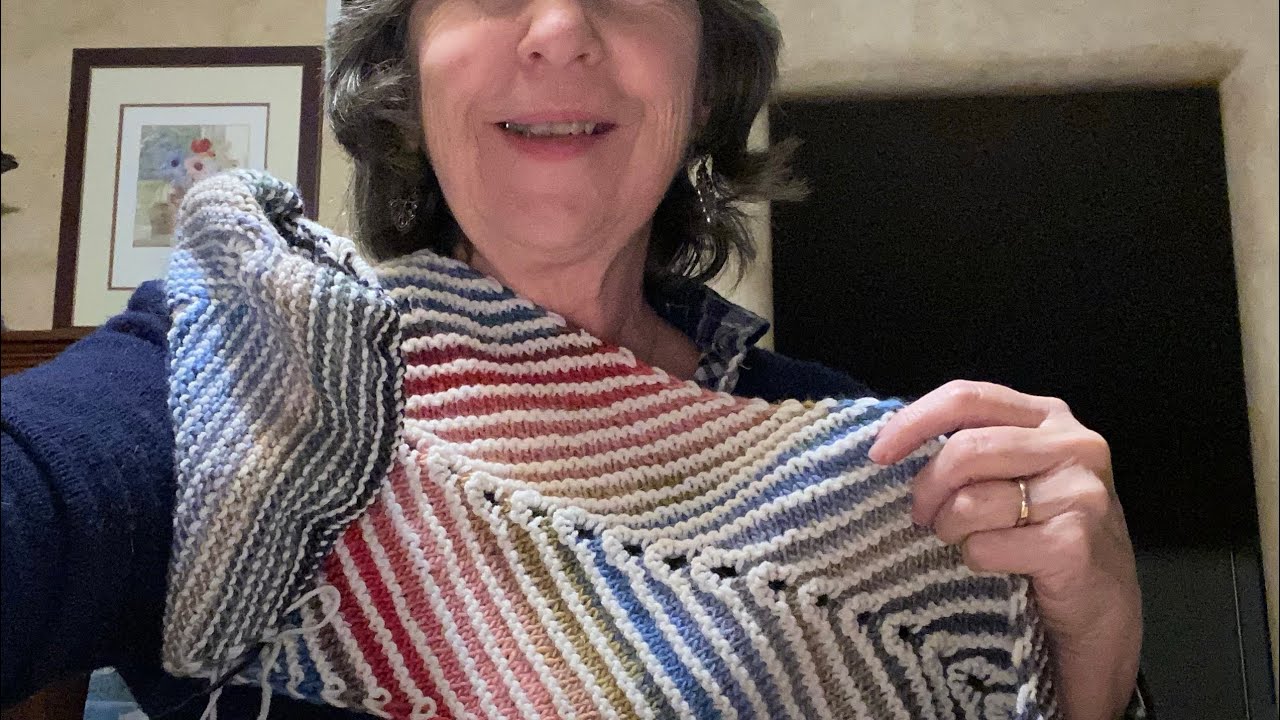 177: Granny Squares Small & Tall: Color Talk- Knitted Around The Bend