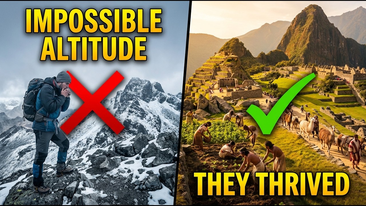 How the Incas Survived Machu Picchu at 11,000 Feet in the Andes (Impossible Altitude)