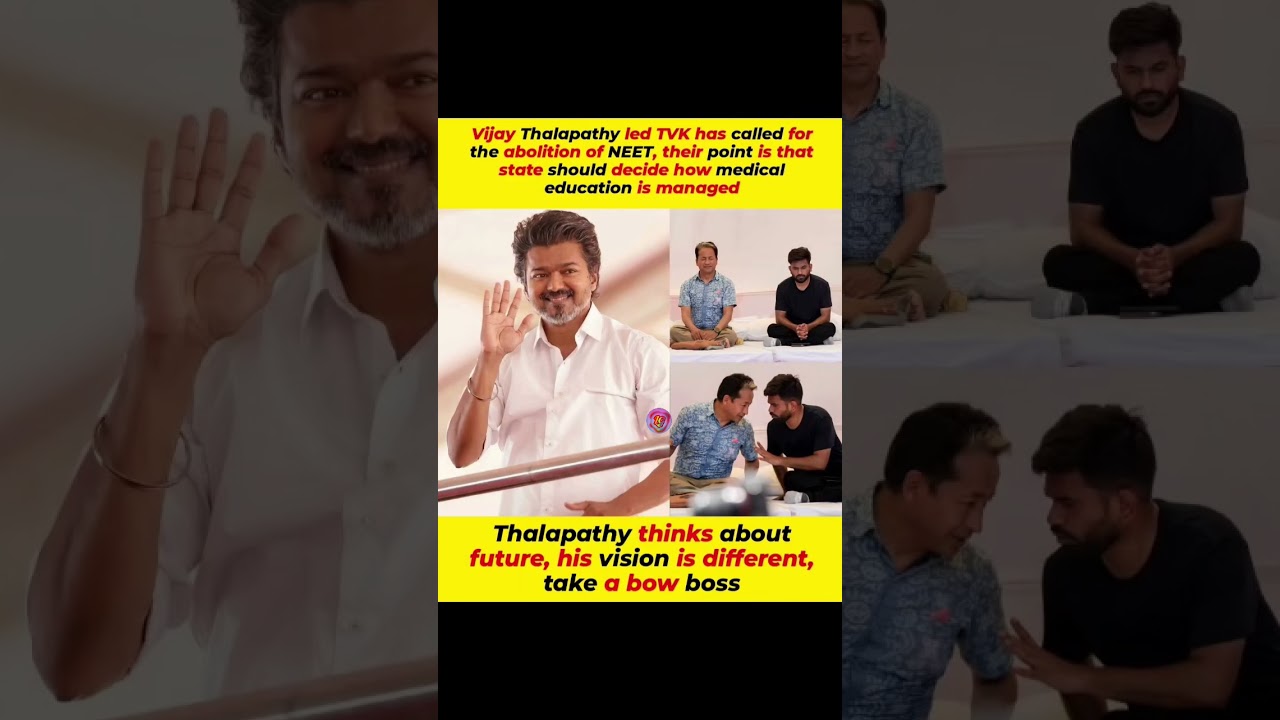Vijay Thalapathy&rsquo;s TVK demands NEET abolition to empower states! 💥