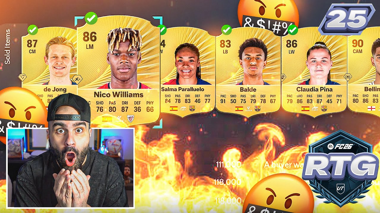 😡 Я разозлился и продал всю свою команду!! FC 26 Ultimate Team RTG