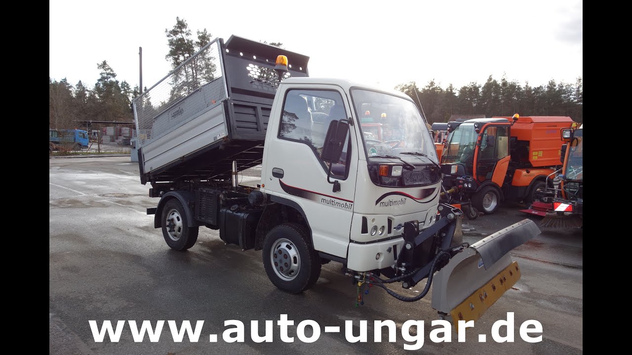 Durso Multimobil M3.50 4x4 Kipper Winterdienst Baujahr 2015 3.920km Zugmaschine www.auto-ungar.de