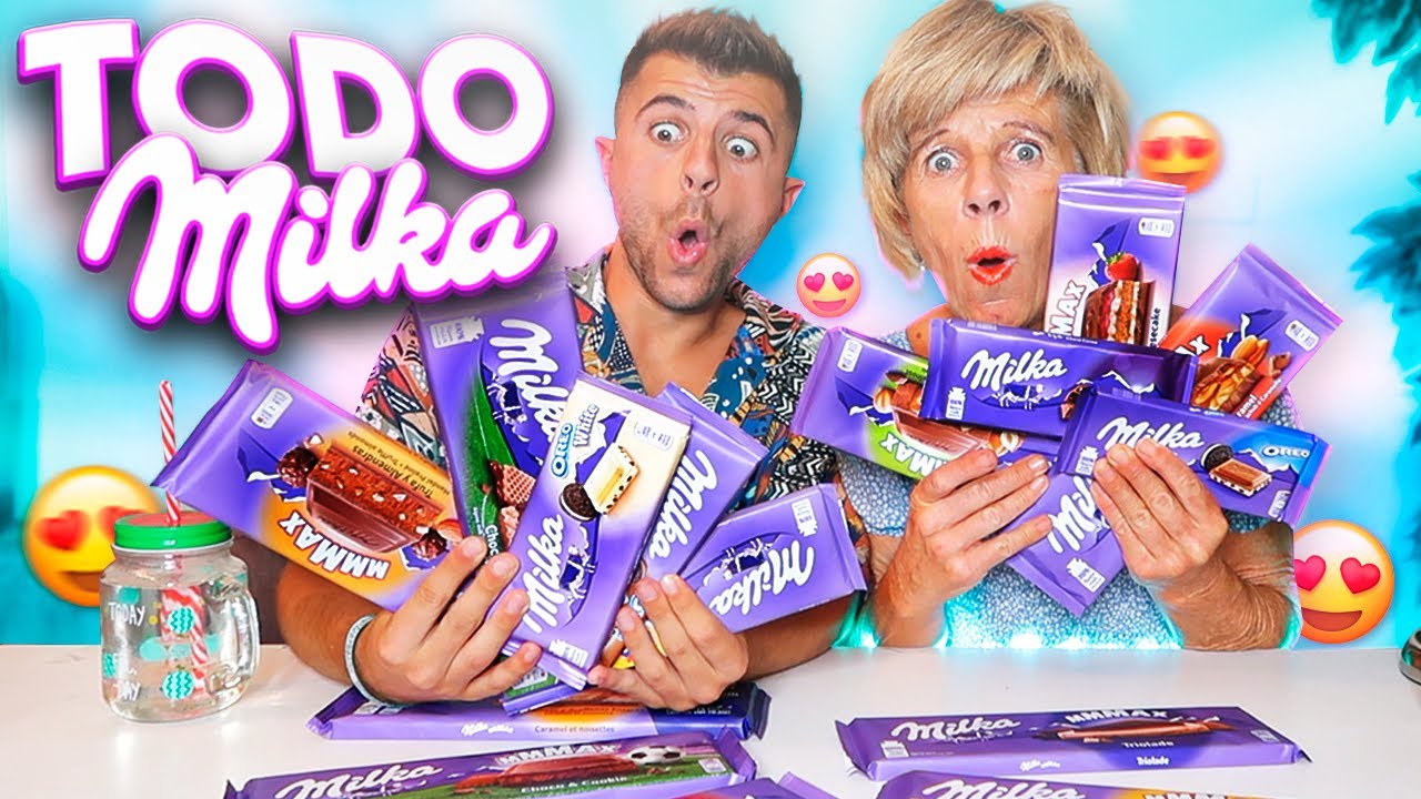 PROBAMOS TODOS LOS CHOCOLATES DE MILKA!! 😱🍫