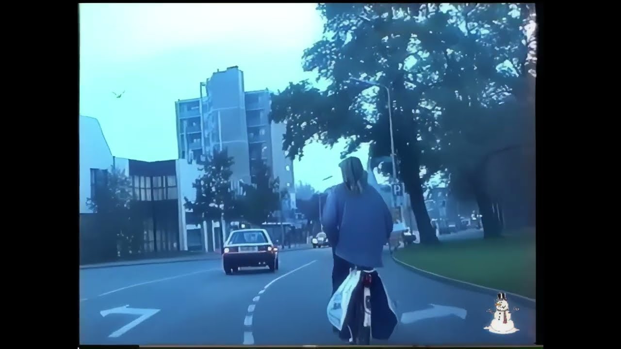 Veendam in 1999 - Bijrijden door Veendam en omstreken [1080p AI opgepoetst]