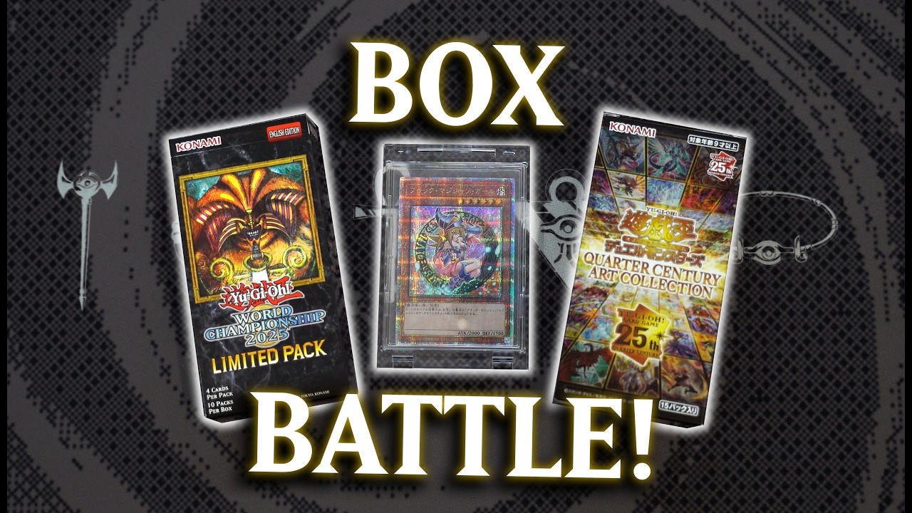 YuGiOh TCG vs OCG SHOWDOWN – Limited Pack 2025 против Quarter Century Art Collection Opening