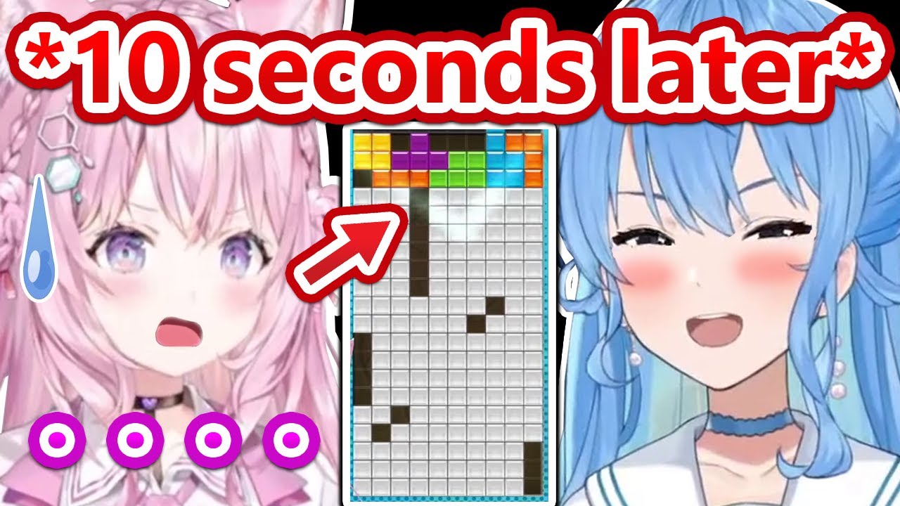 Koyori Manages To Survive Against Suisei For A Whole Minute...