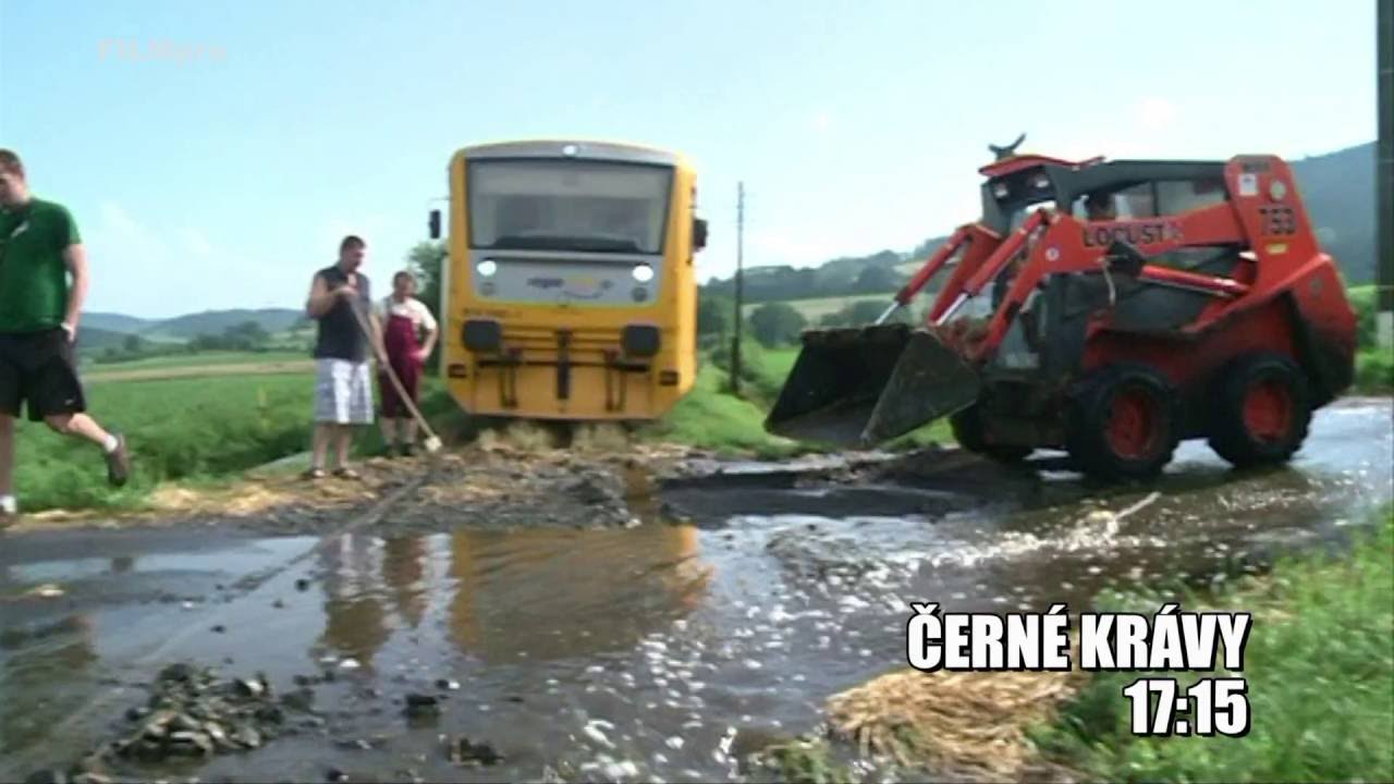Povodeň na Klatovsku Běšiny - Malá Víska 2016