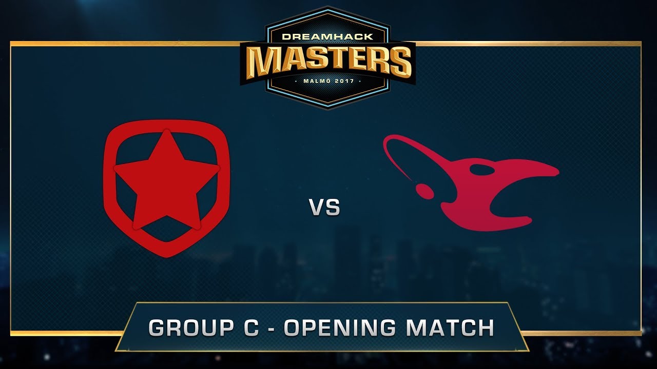 Gambit vs Mousesports - Group C - Train - DreamHack Masters Malm&ouml; 2017