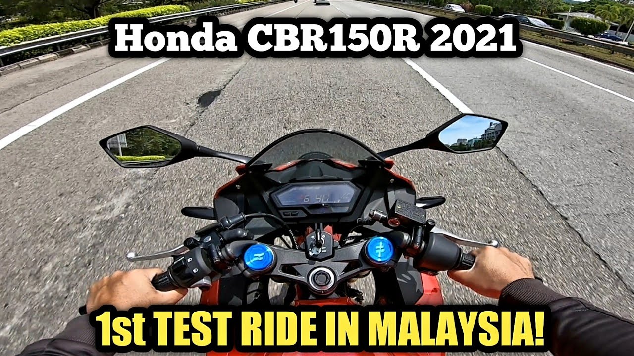 Honda CBR150R 2021 | 1st TEST RIDE IN MALAYSIA!