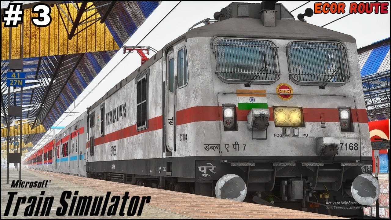 22866 PURI MUMBAI LTT EXPRESS || PART # 3 || MSTS LIVE NOW !