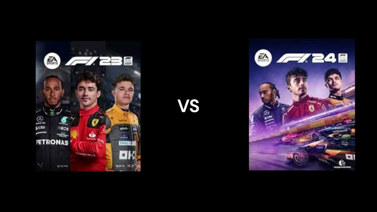 F1 23 VS F1 24: Spot the difference