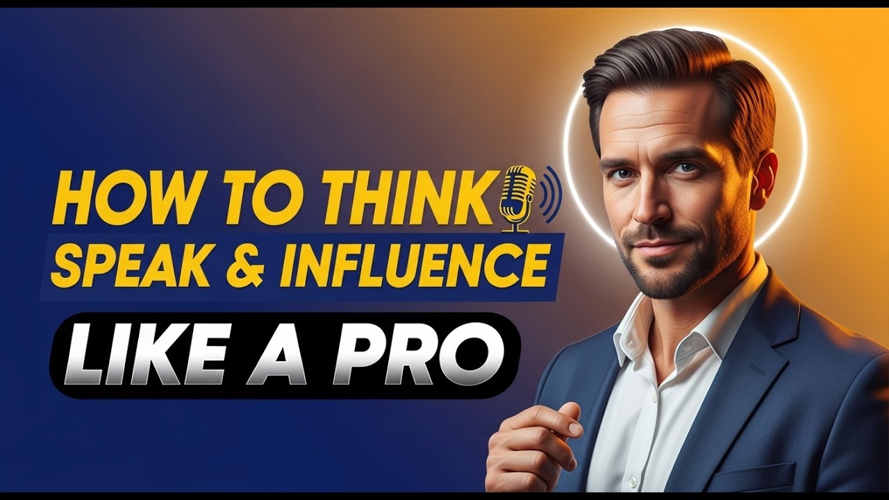 How To Think, Speak And Influence Like A Pro