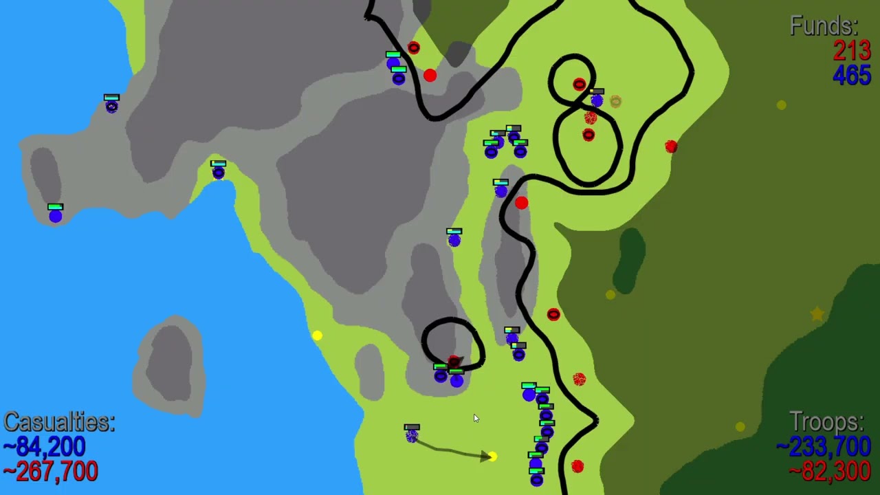 War Of Dots 01 "peninsula"