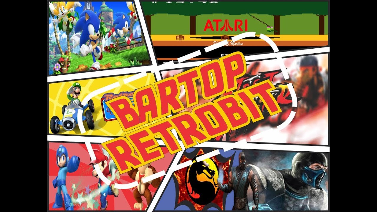 Novo Bartop arcade fliperama de bar  Retrobit