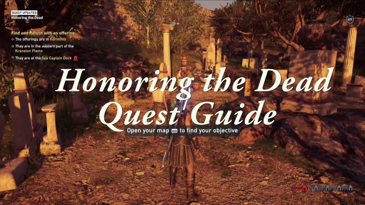 Assassin's Creed Odyssey - Honoring the Dead Quest Guide - PS4