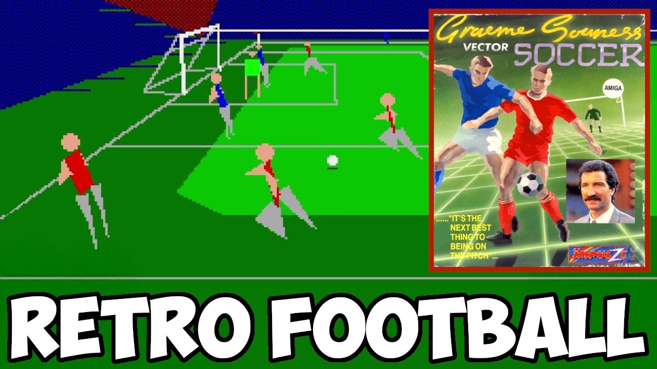 Graeme Souness Vector Soccer (Amiga) · Ретро-футбол