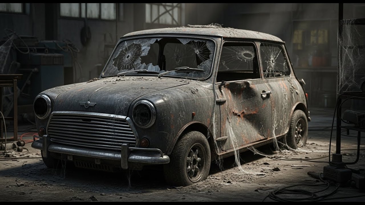 Restoring A Rotten 1977 Classic Mini | Full ASMR Rebuild