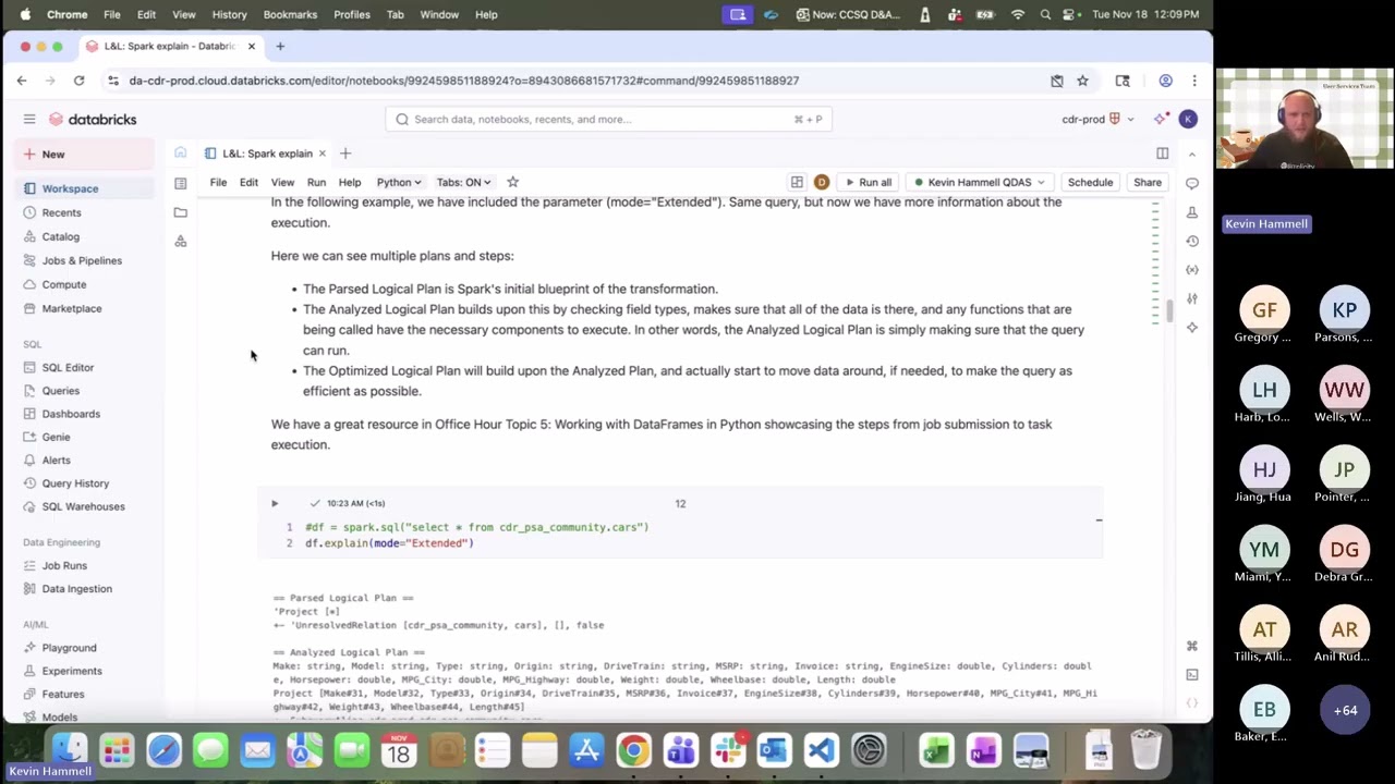 How Spark Thinks Making Sense of .explain() in Databricks