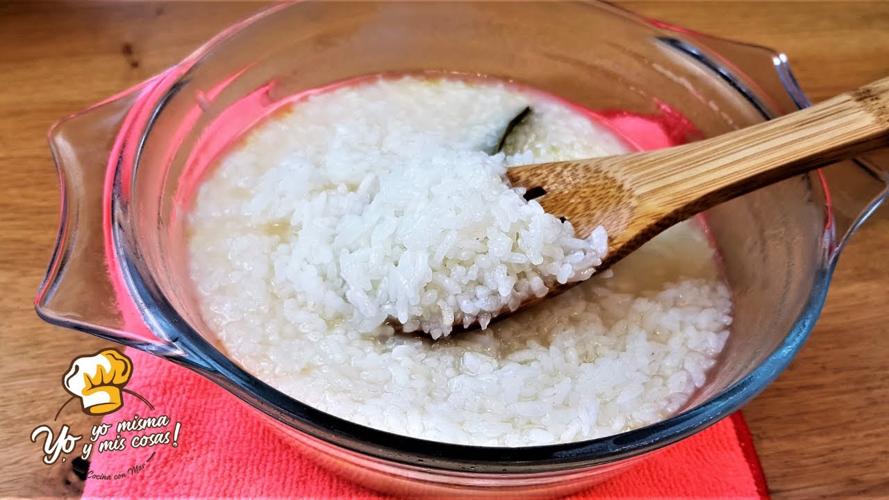 ARROZ EN TAN SOLO 11 MINUTOS EN MICROONDAS