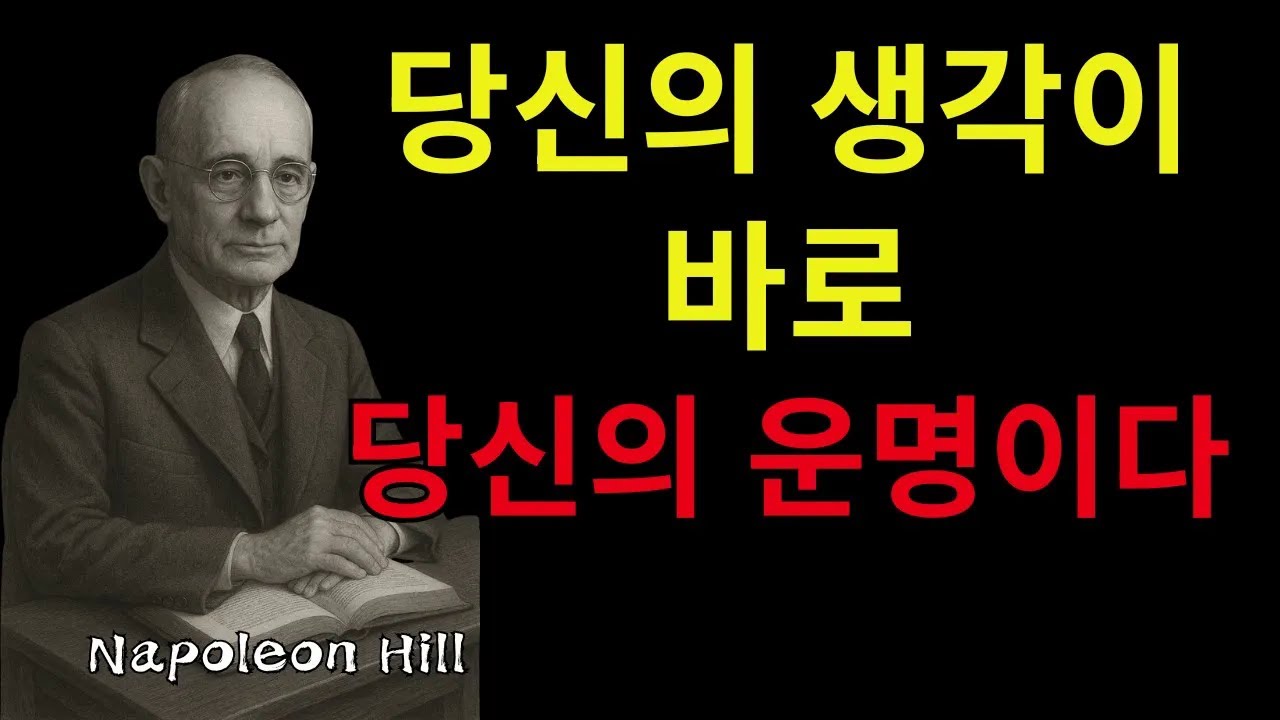 생각이 현실이 된다 – 인생을 바꾸는 나폴레온 힐의 한 문장