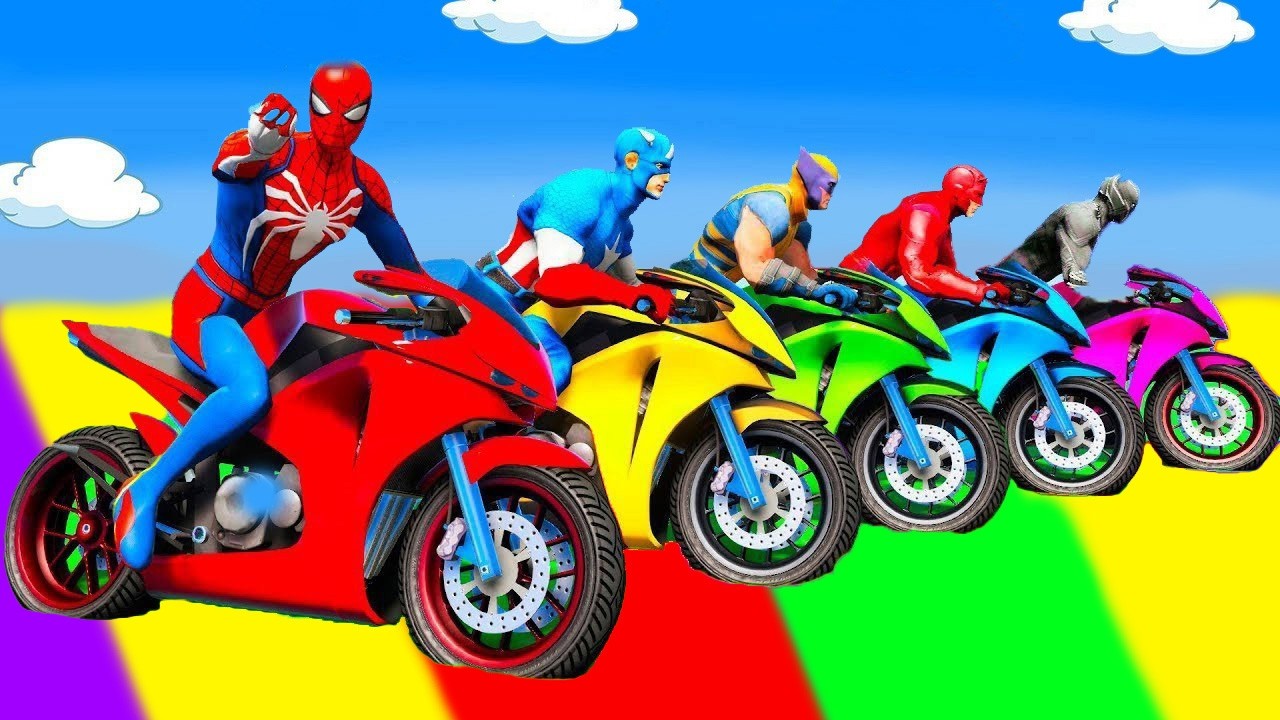 الرجل العنكبوت انقاذ باتمان Spider-Man Rescue batman vs iron man vs venom funny Game GTA 5 superhero