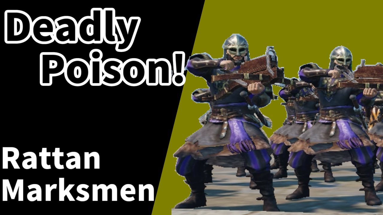 Conqueror's Blade - Is the Rattan Marksmen's  Poison Arrow Really OP? Let's Find Out!