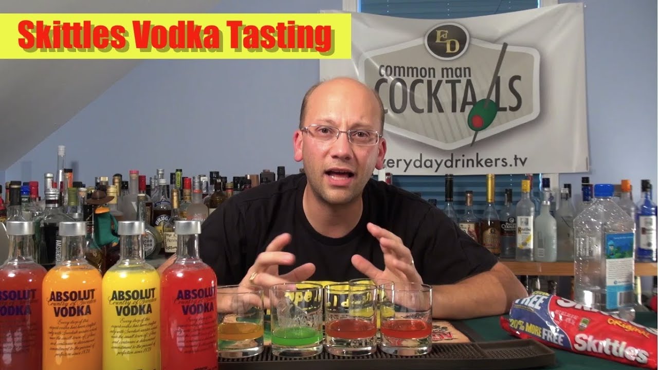 Skittles Vodka Tasting