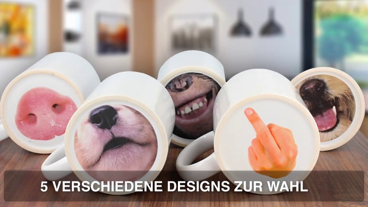 Fototasse mit Bodendruck - F&uuml;r alle die Humor haben