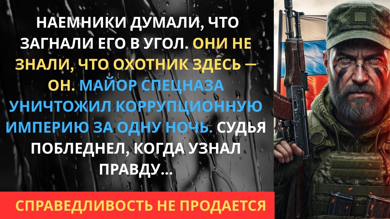 МАЙОР СПЕЦНАЗА против ОЛИГАРХА: Он уничтожил империю коррупционеров за смерть друга | Слепая Фемида