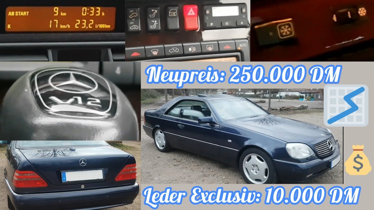 Worauf achten? | W140 V12 Coupe | Mercedes C140 CL600 | Kaufberatung, Review & Gebrauchtwagen Check