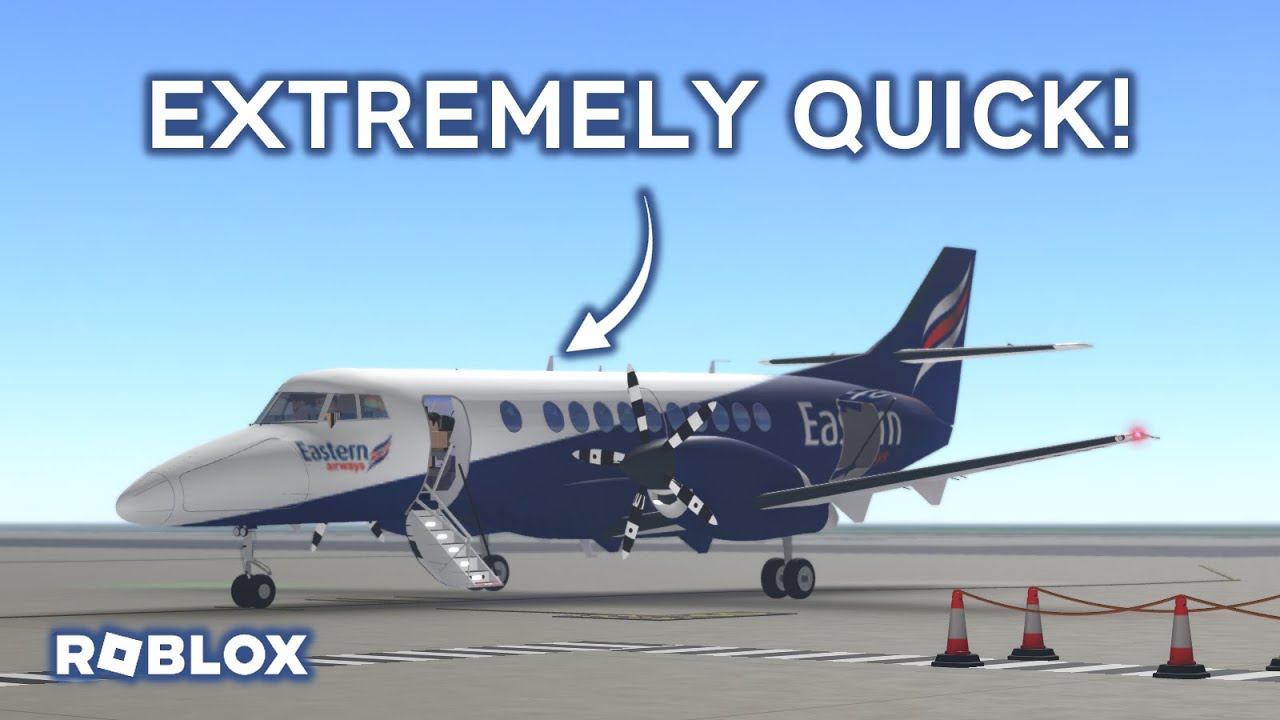 THIS FLIGHT WAS QUICK! | Roblox Airline Review